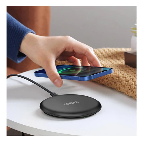 15W BLACK QI WIRELESS CHARGER - UGREEN