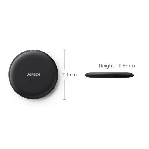15W BLACK QI WIRELESS CHARGER - UGREEN