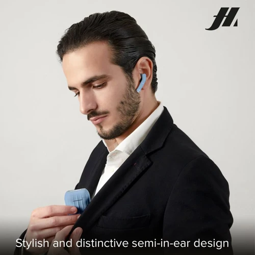 EARBUDS STYLE TWS, BLUE-MUSIC HERO
