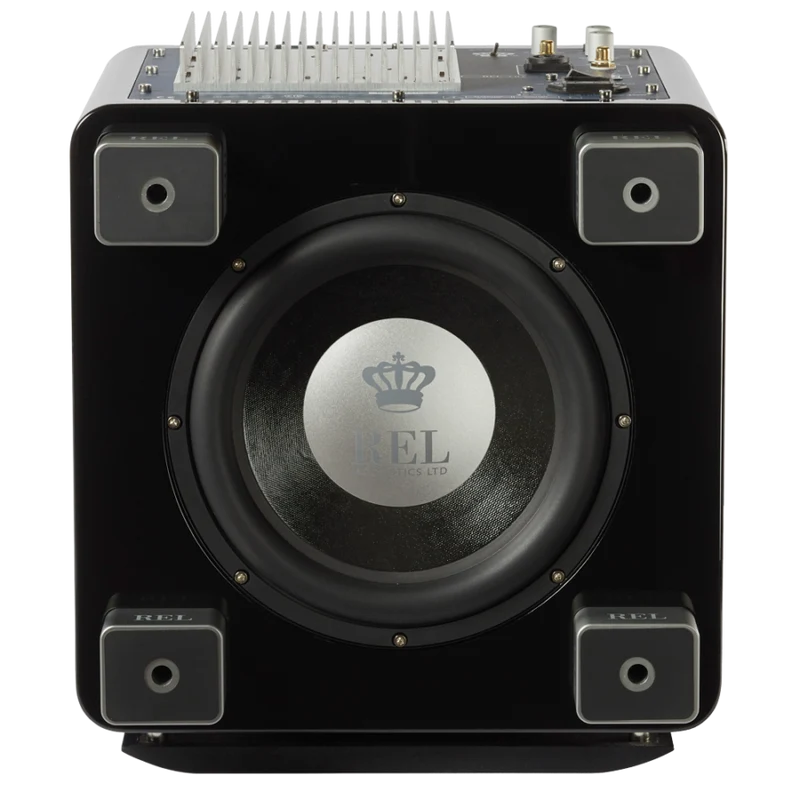 REL T7/XCaisson de basses 200Watts avec un haut-parleur de graves de 8'' et un passif de 10''