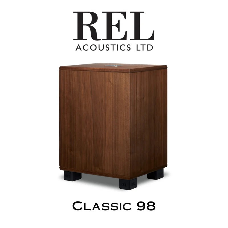 REL Classic 98 - Caisson de basses 300Watts avec haut-parleur de graves 10''