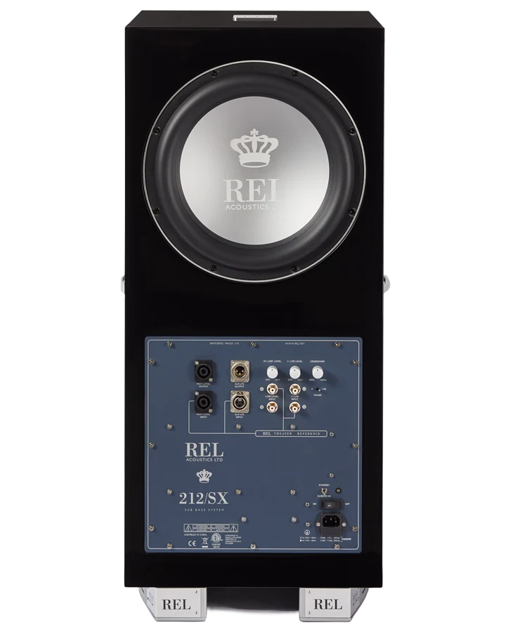 REL 212/SX - Caisson de basses 1000Watts avec 2 x haut-parleur de graves 12''