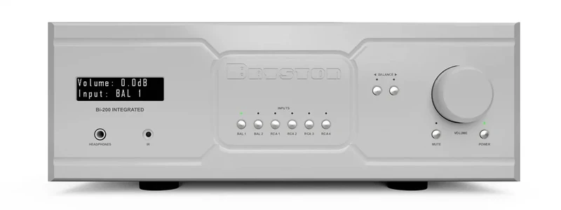 Bryston Bi200 - Amplificateur stéréo intégré 200Watts par canal, préamplificateur BP-19 et amplificateur 3B Cubed