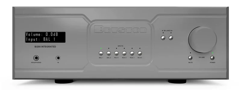 Bryston Bi200 - Amplificateur stéréo intégré 200Watts par canal, préamplificateur BP-19 et amplificateur 3B Cubed