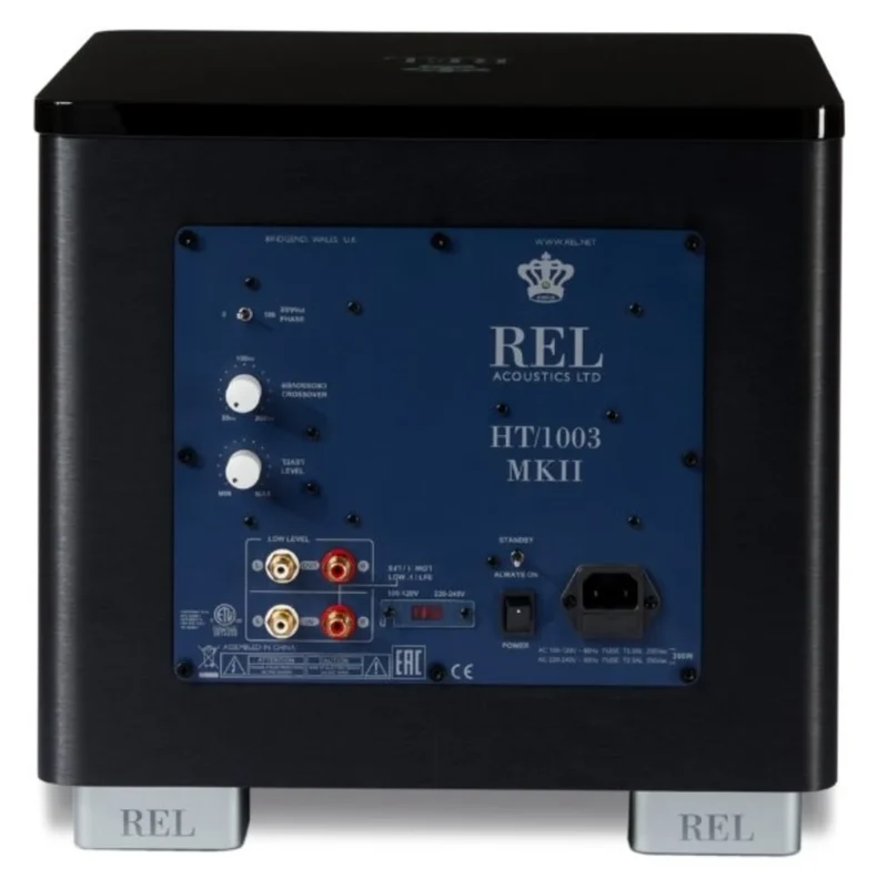 REL HT/1003 MKII - Caisson de basses 300Watts avec haut-parleur de graves 10''