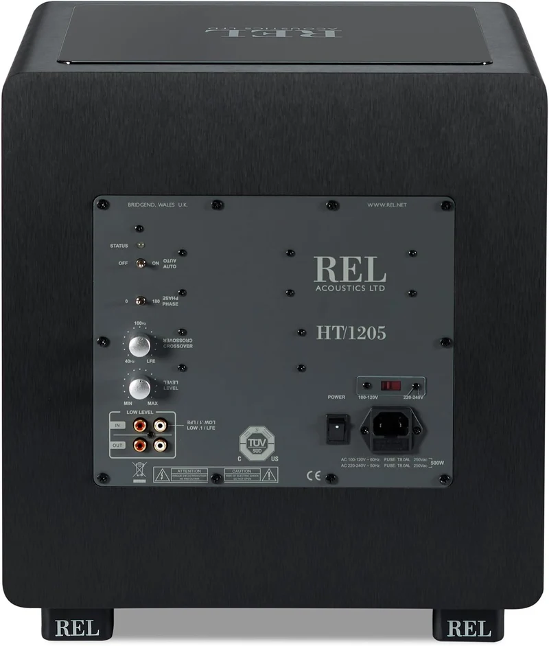 REL HT/1205 MKII - Caisson de basses 500Watts avec haut-parleur de graves 12''