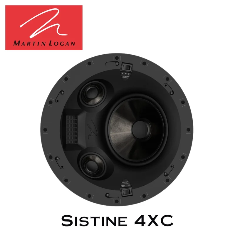 Martin Logan Sistine 4XC | Haut-parleur encastrable de plafond 8'' de performance ultime (unité)