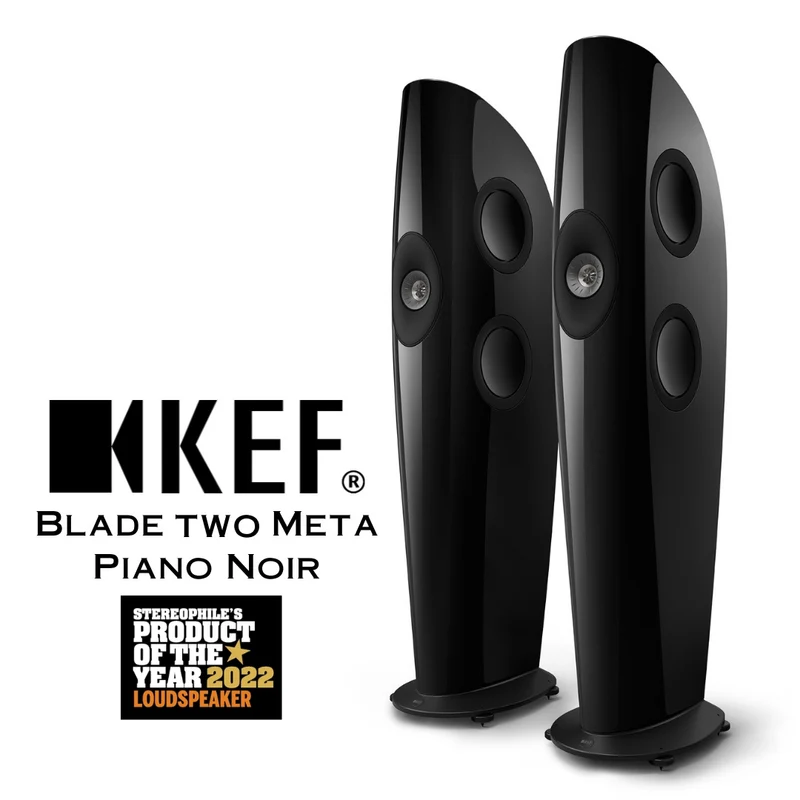 KEF Blade Two Meta - Enceintes de type colonne Haute-Fidélité technologie Uni-Q ®