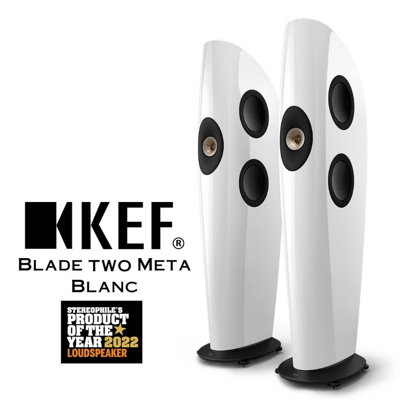KEF Blade Two Meta - Enceintes de type colonne Haute-Fidélité technologie Uni-Q ®