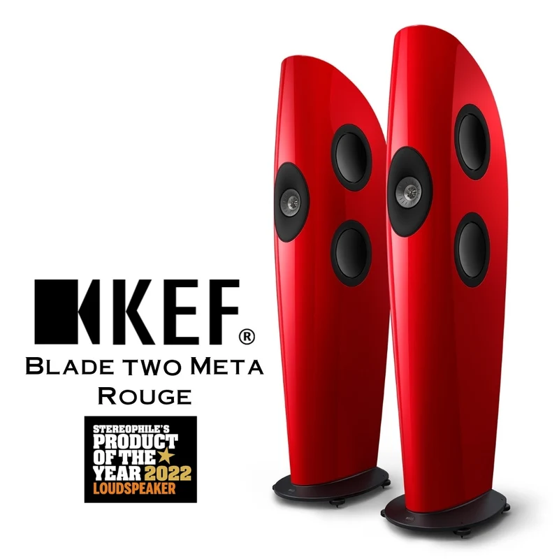 KEF Blade Two Meta - Enceintes de type colonne Haute-Fidélité technologie Uni-Q ®