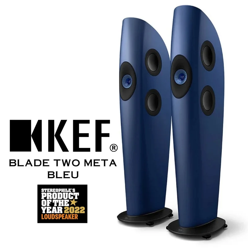 KEF Blade Two Meta - Enceintes de type colonne Haute-Fidélité technologie Uni-Q ®