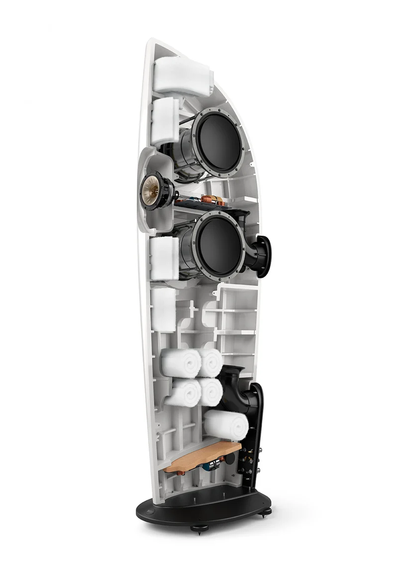 KEF Blade One Meta - Enceintes de type colonne Haute-Fidélité de la technologie Meta