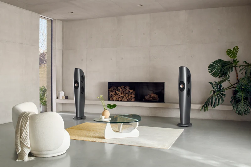 KEF Blade One Meta - Enceintes de type colonne Haute-Fidélité de la technologie Meta