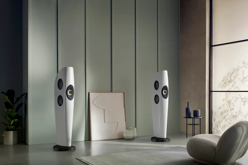 KEF Blade One Meta - Enceintes de type colonne Haute-Fidélité de la technologie Meta