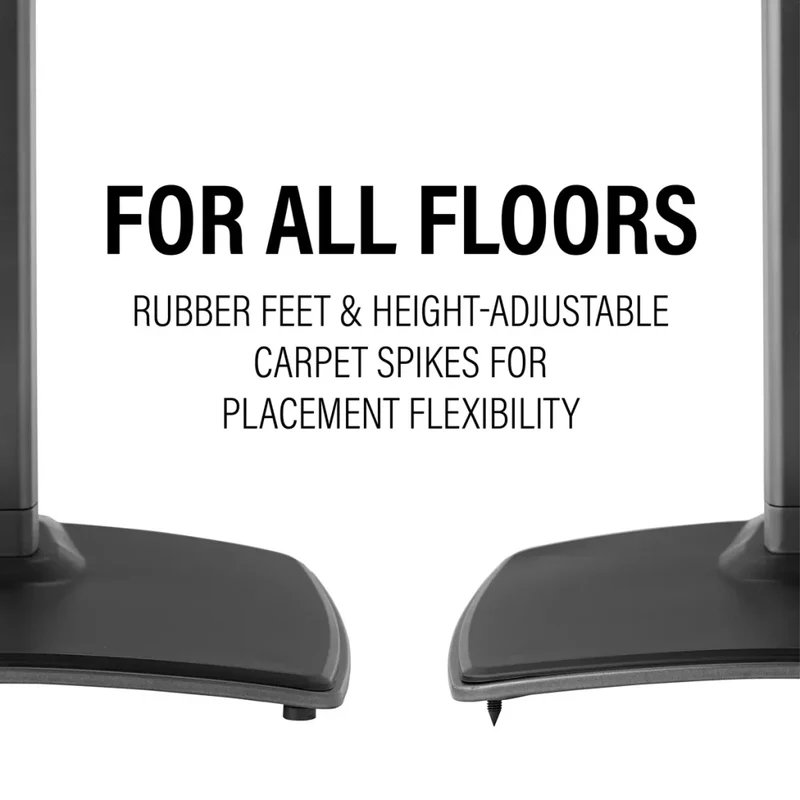 Sanus WSSE1A1 - Supports d'enceintes réglables en hauteur 25''/42'' pour Sonos Era 100™ (Unité)