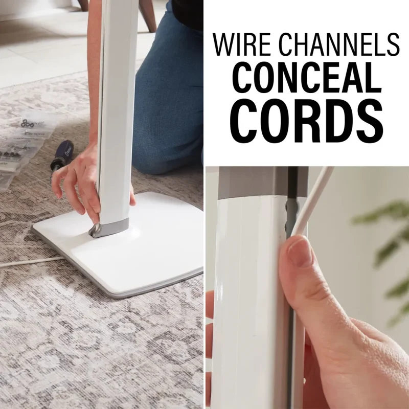 Sanus WSSE1A1 - Supports d'enceintes réglables en hauteur 25''/42'' pour Sonos Era 100™ (Unité)