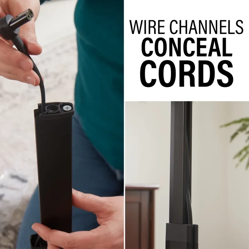 Sanus WSSE1A1 - Supports d'enceintes réglables en hauteur 25''/42'' pour Sonos Era 100™ (Unité)