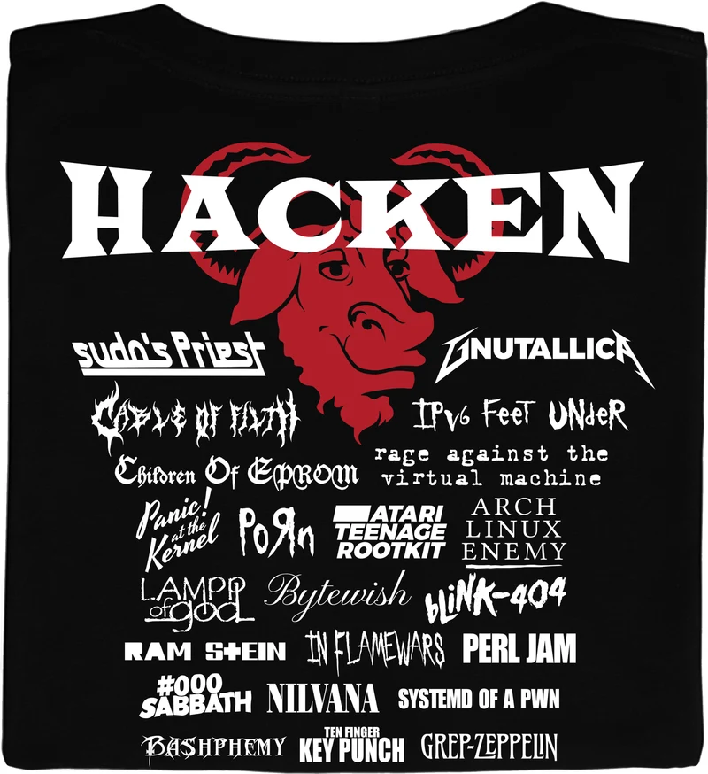T-shirt fille Hacken Open Air