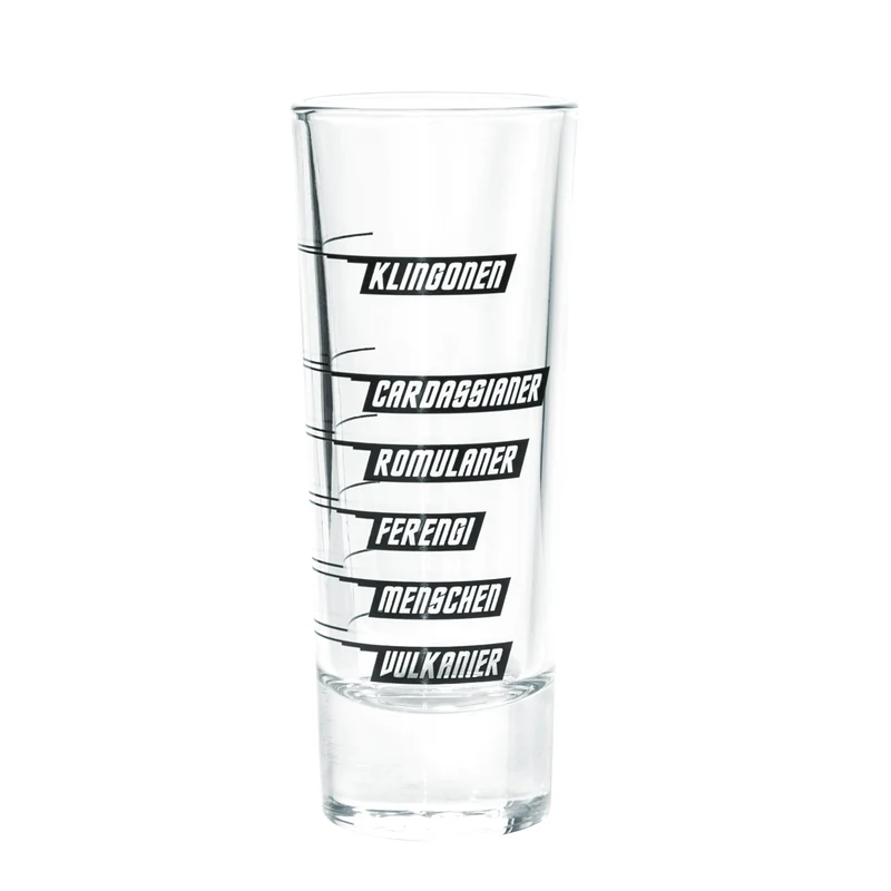Verre à liqueur Verre mesureur d'alcool intergalactique
