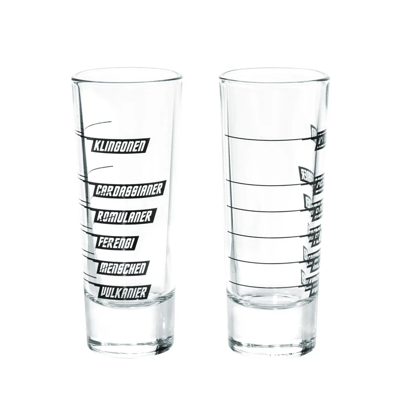 Verre à liqueur Verre mesureur d'alcool intergalactique