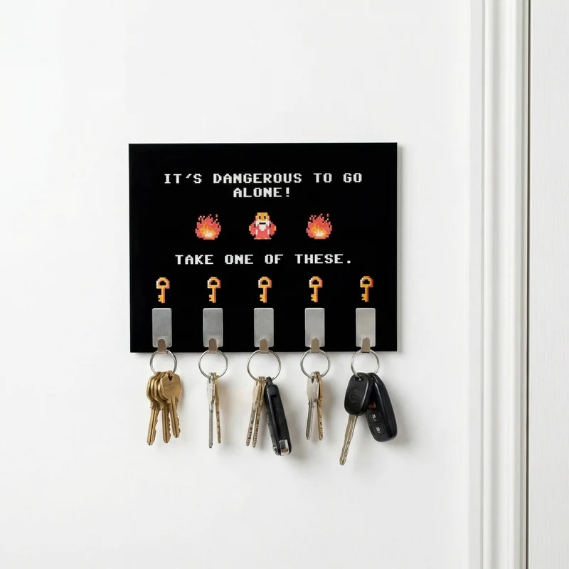 Tableau à clés - It's dangerous to go alone