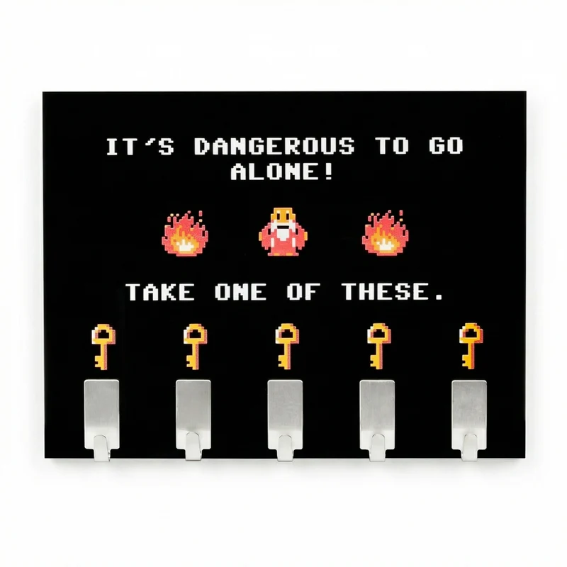 Tableau à clés - It's dangerous to go alone