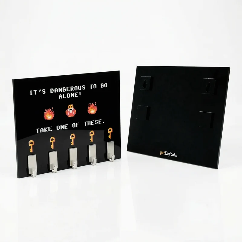 Tableau à clés - It's dangerous to go alone