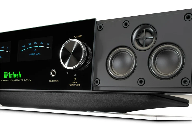 McIntosh RS250 - Système sans fil 650 Watts, BT, WiFi, Phono
