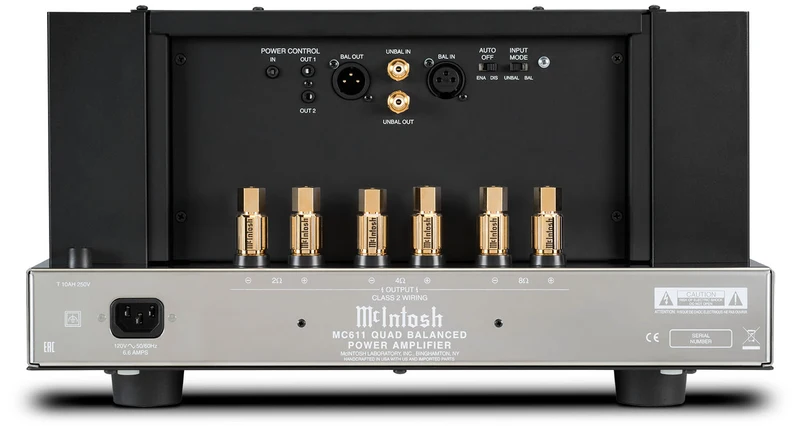 McIntosh MC611 - Ampli de puissance mono 600W