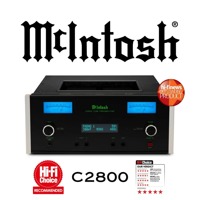McIntosh C2800 - Préamplificateur stéréo 16 entrées