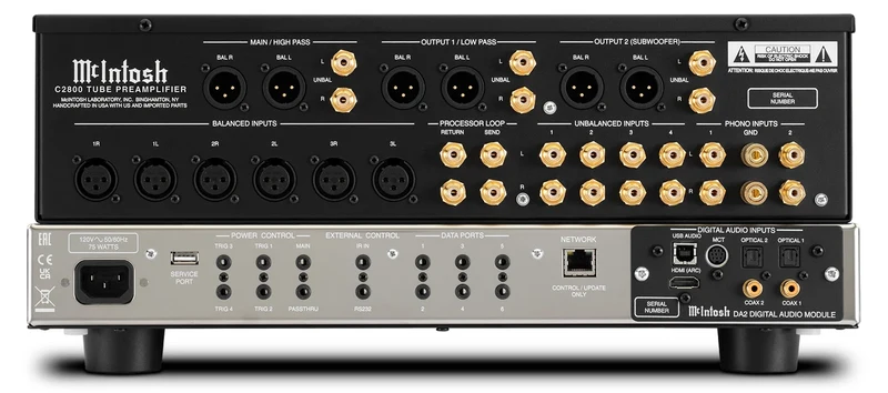 McIntosh C2800 - Préamplificateur stéréo 16 entrées