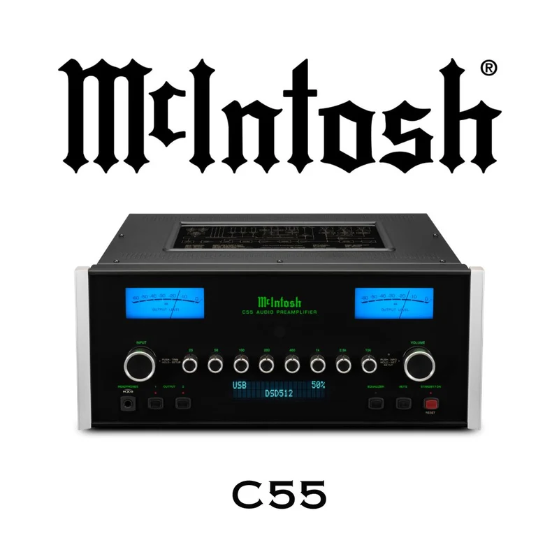 McIntosh C55 - Préamplificateur stéréo 16 entrées