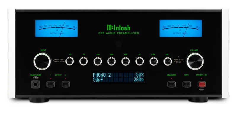 McIntosh C55 - Préamplificateur stéréo 16 entrées
