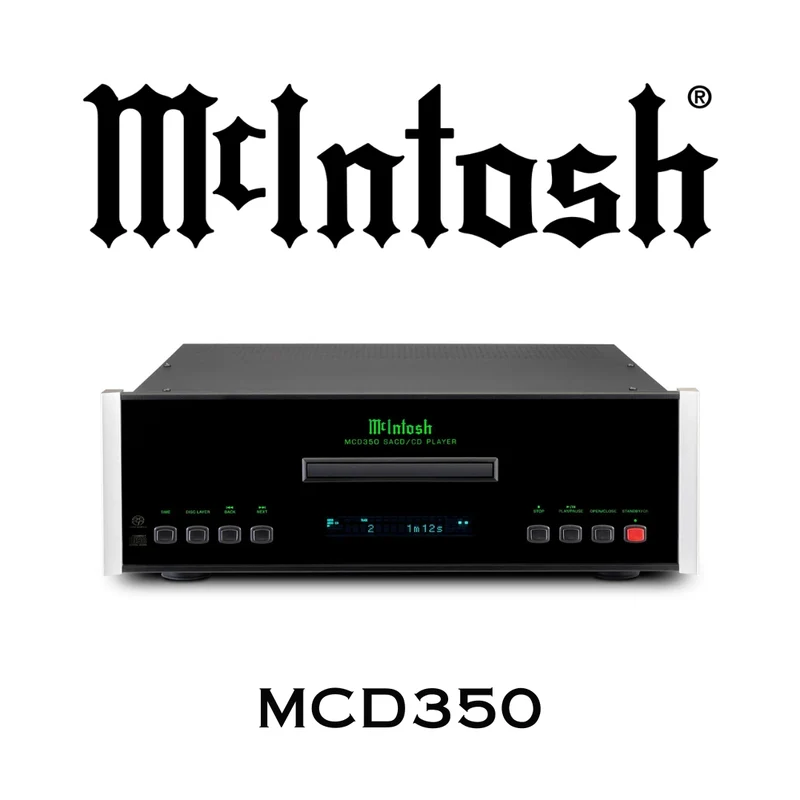 McIntosh MCD350 - Lecteur SADC/CD avec DAC 32-bit/192kHz