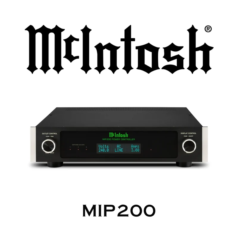McIntosh MIP200 - Barre d'alimentation et conditionneur de courant à 8 prises