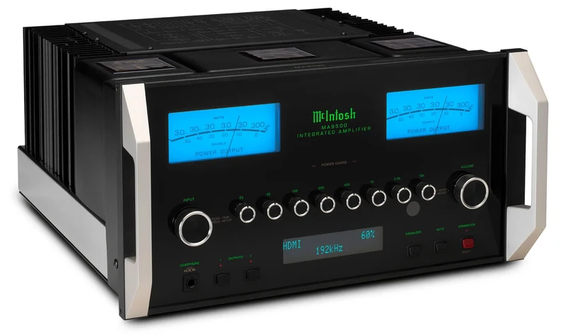 McIntosh MA9500 - Amplificateur stéréo intégré 300 Watts/Canal avec DAC 8 canaux
