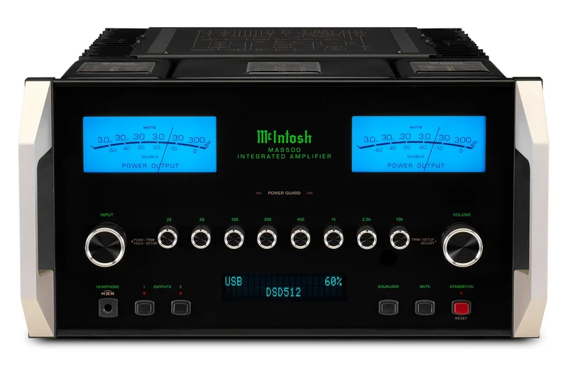 McIntosh MA9500 - Amplificateur stéréo intégré 300 Watts/Canal avec DAC 8 canaux