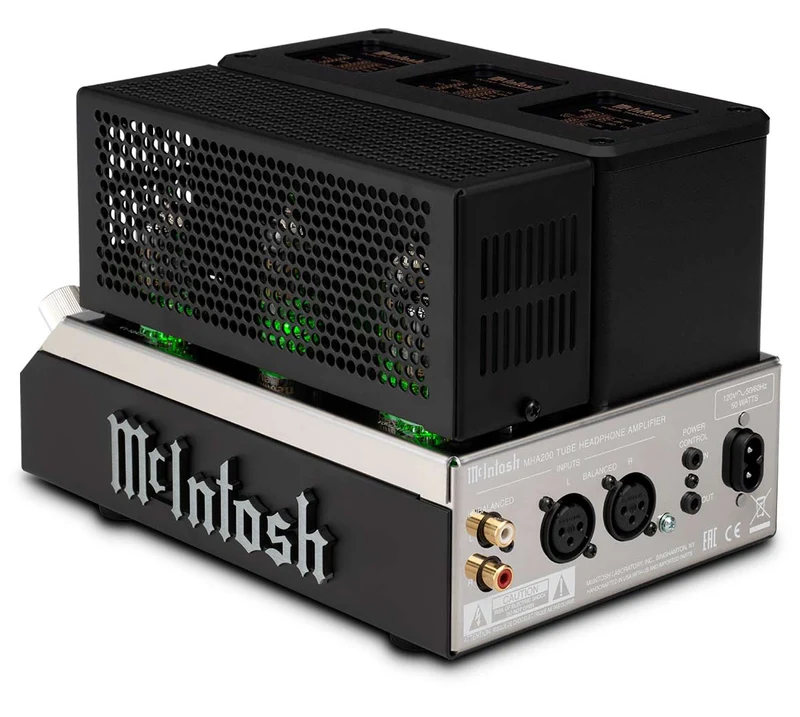 McIntosh MHA200 | Amplificateur de casques d'écoute à 4 tubes et compact