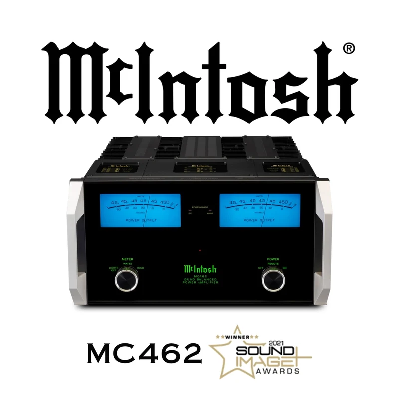 McIntosh MC462 - Amplificateur de puissance stéréo 450 W/Canal.