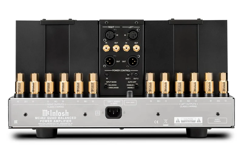 McIntosh MC462 - Amplificateur de puissance stéréo 450 W/Canal.