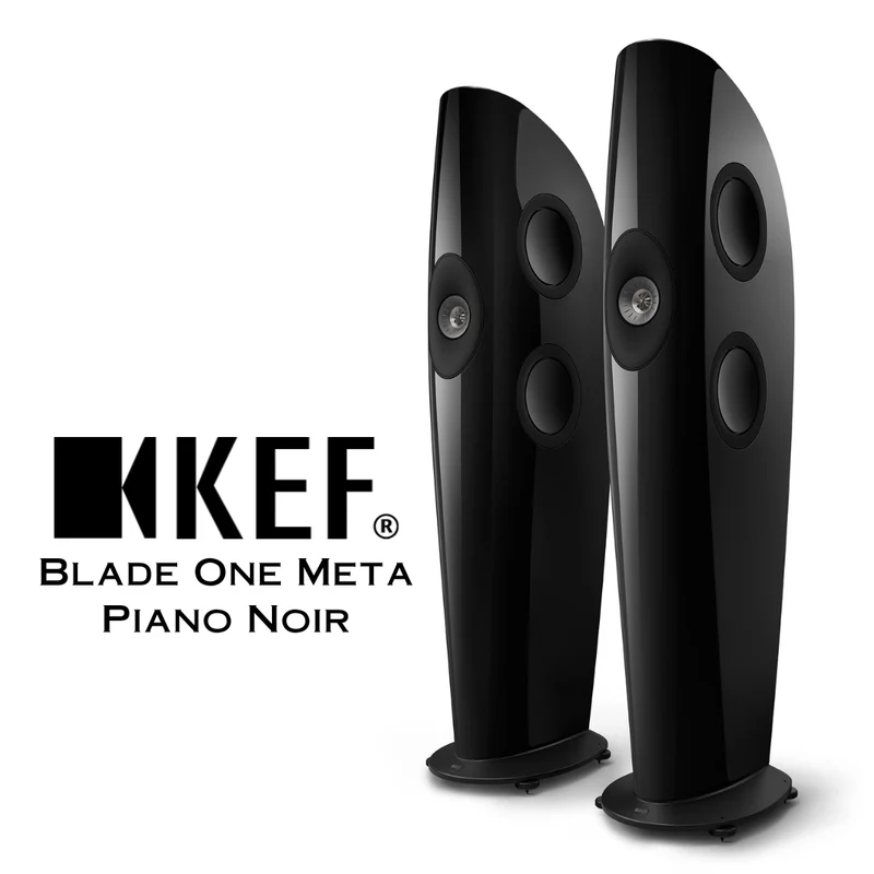 KEF Blade One Meta - Enceintes de type colonne Haute-Fidélité de la technologie Meta
