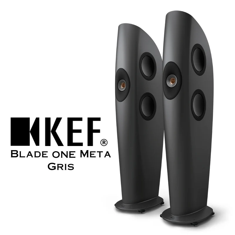 KEF Blade One Meta - Enceintes de type colonne Haute-Fidélité de la technologie Meta