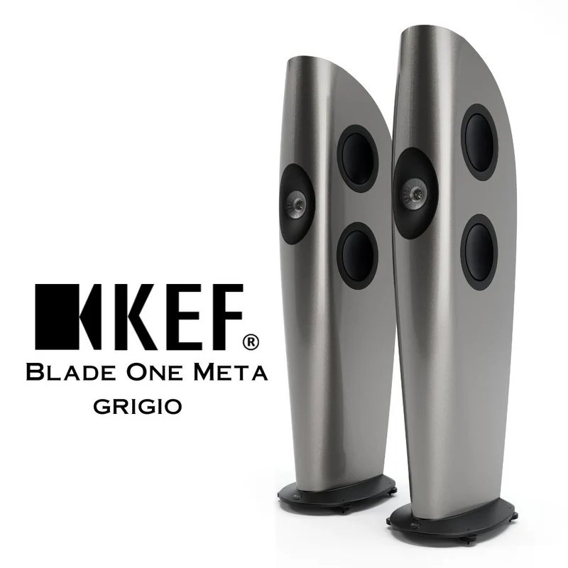 KEF Blade One Meta - Enceintes de type colonne Haute-Fidélité de la technologie Meta