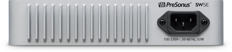 PreSonus SW5E | Commutateur Ethernet AVB 5 ports avec PoE