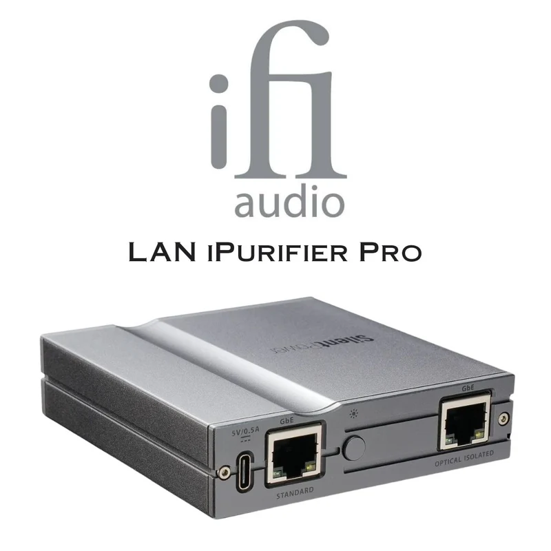 iFi Audio LAN iPurifier Pro - Commutateur Ethernet avec isolation optique