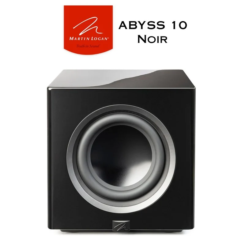 Martin Logan Abyss 10 | Caisson de basses 1600Watts avec haut-parleur de graves 10''