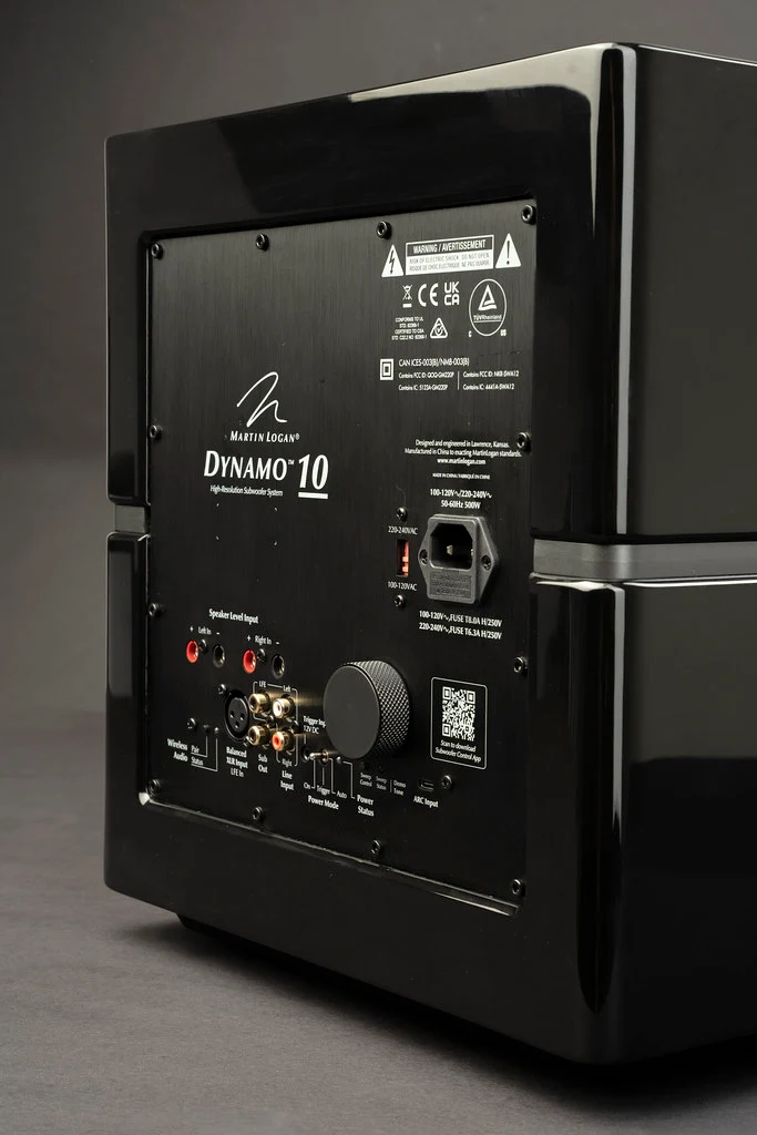 Martin Logan Dynamo 10 | Caisson de basses 1000W avec haut-parleur de graves de 10''