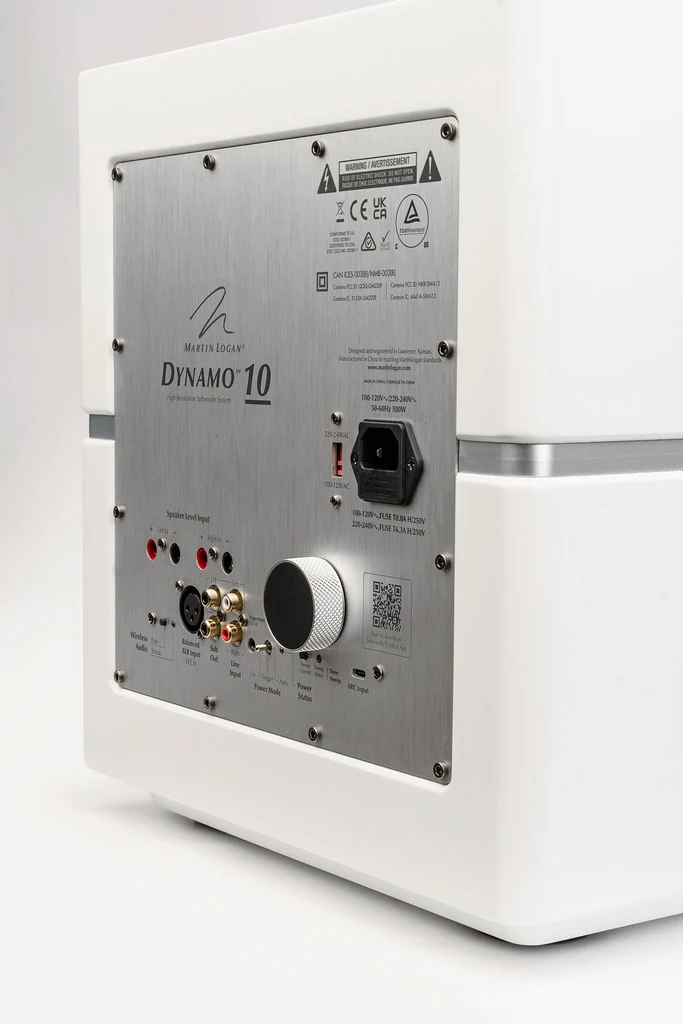 Martin Logan Dynamo 10 | Caisson de basses 1000W avec haut-parleur de graves de 10''