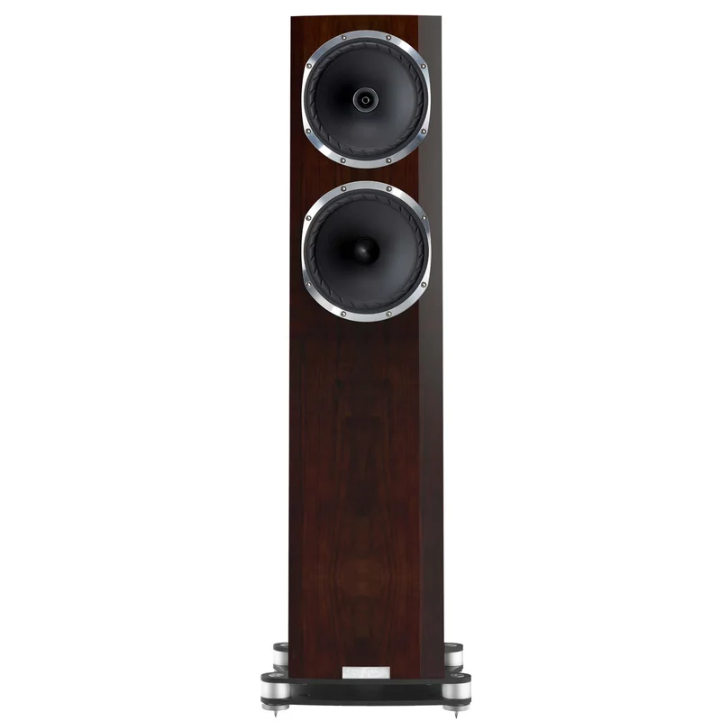 Enceintes acoustiques de type colonne Piano Noyer (la paire)