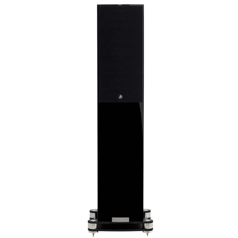 Enceintes acoustiques de type colonne Piano Noir (la paire)